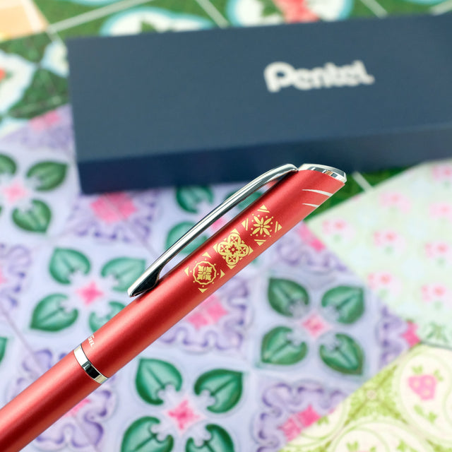 [NEW] Exclusive Peranakan Tile Design on Energel Premium Pen