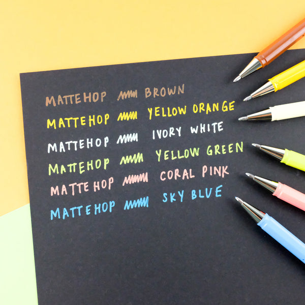 5 reasons to try MATTEHOP Gel Roller Pens!