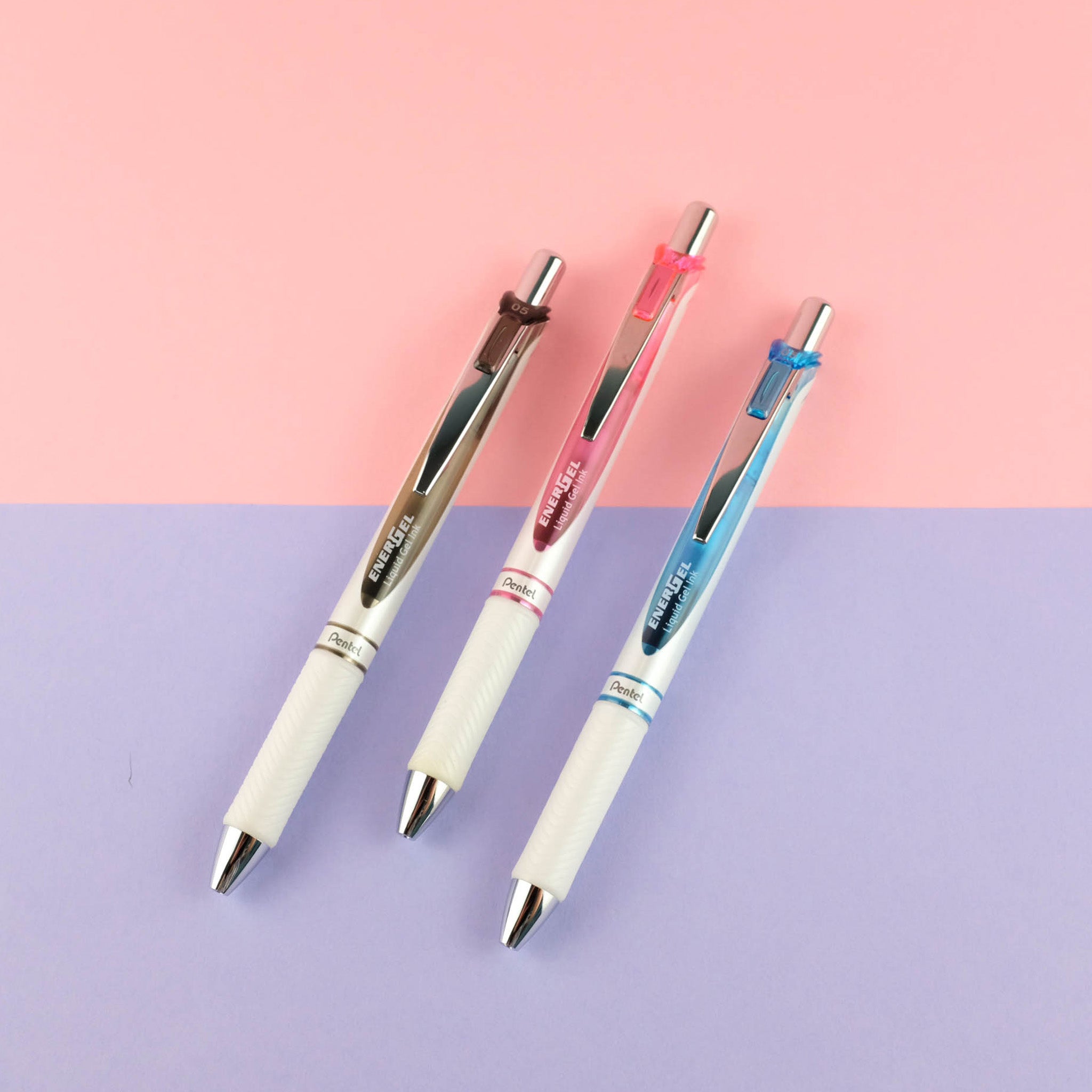 Energel 0.5mm (Pearl White Barrel)– Pentel Singapore