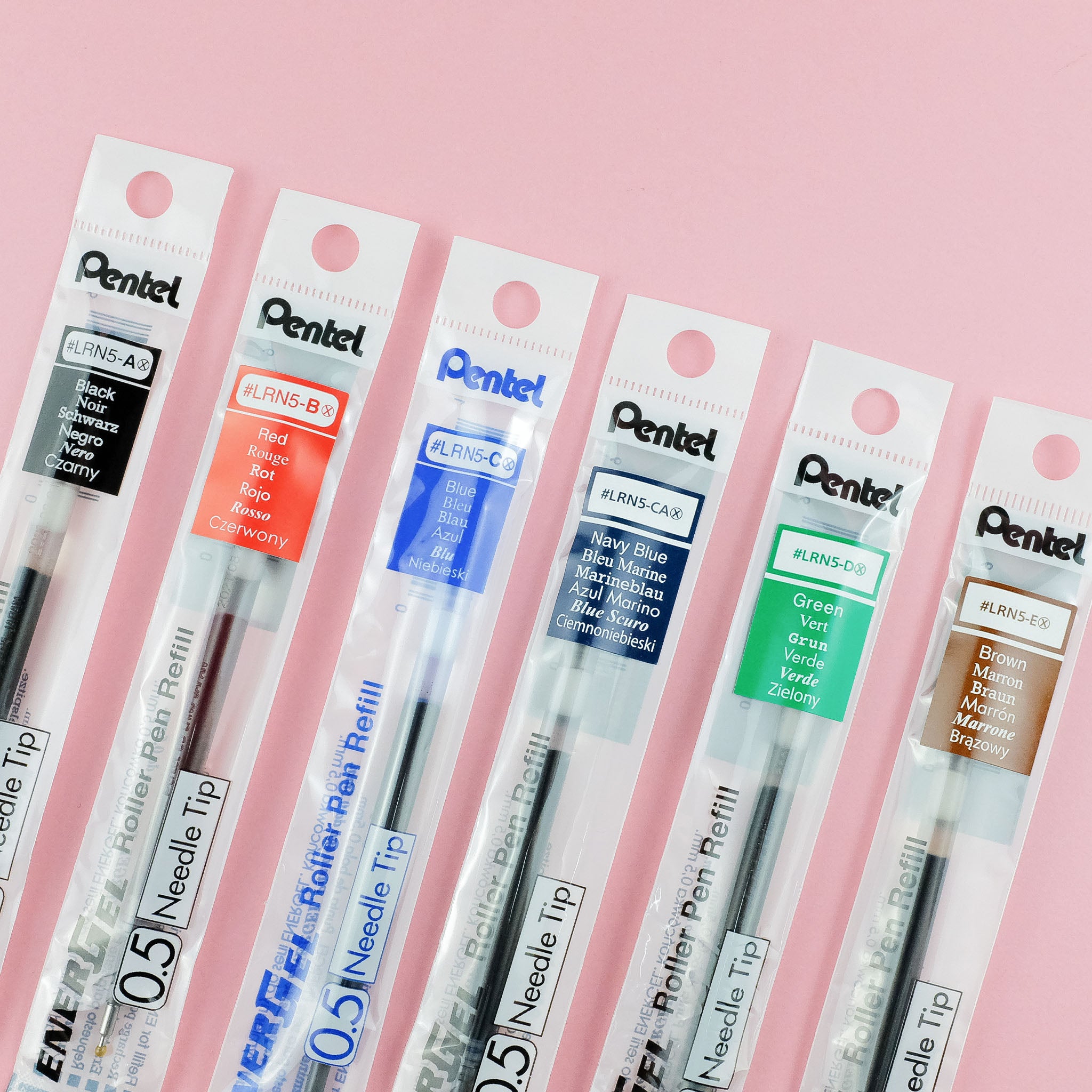 Energel Refill 0.4/0.5/0.7/1.0mm– Pentel Singapore