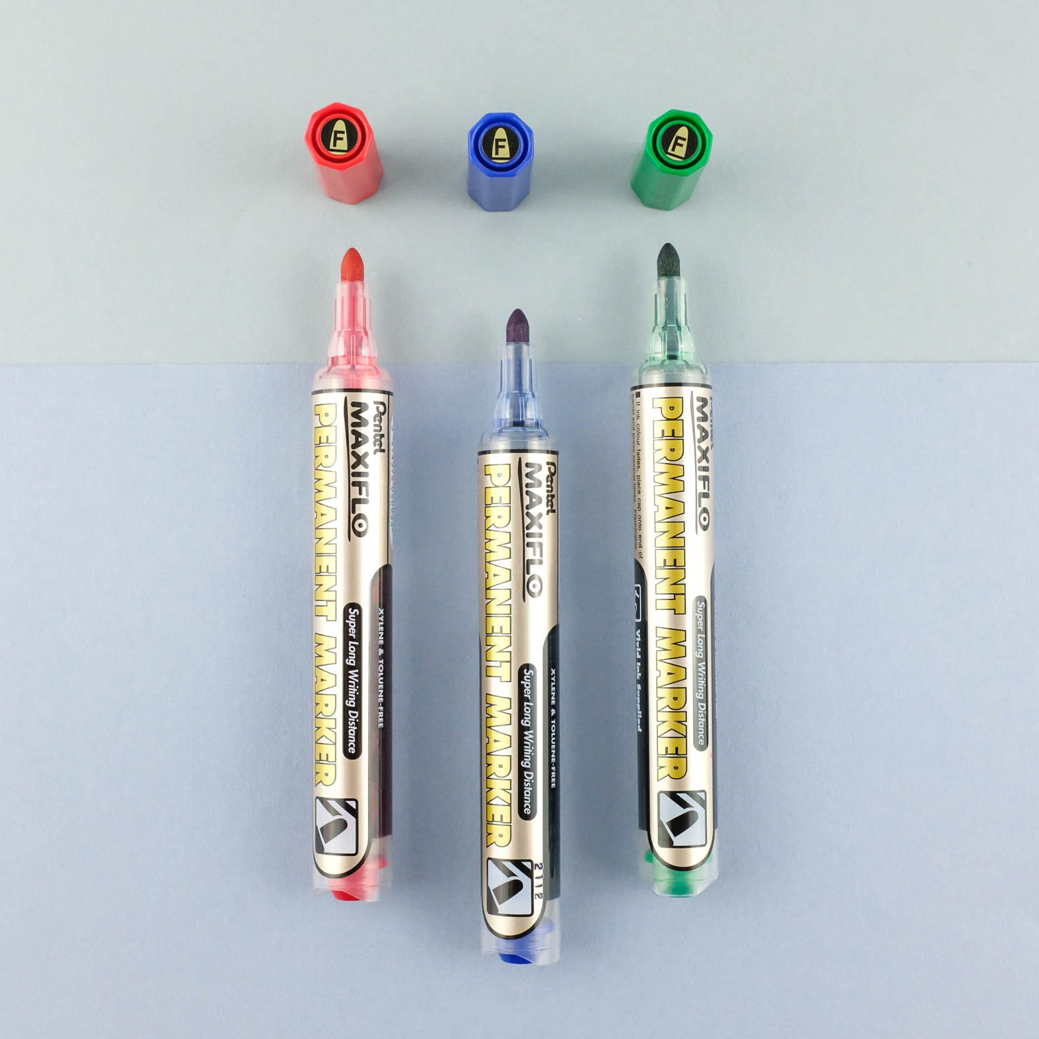 Maxpoint Marker Maxiflo Permanent Marker (Bullet Point)– Pentel Singapore