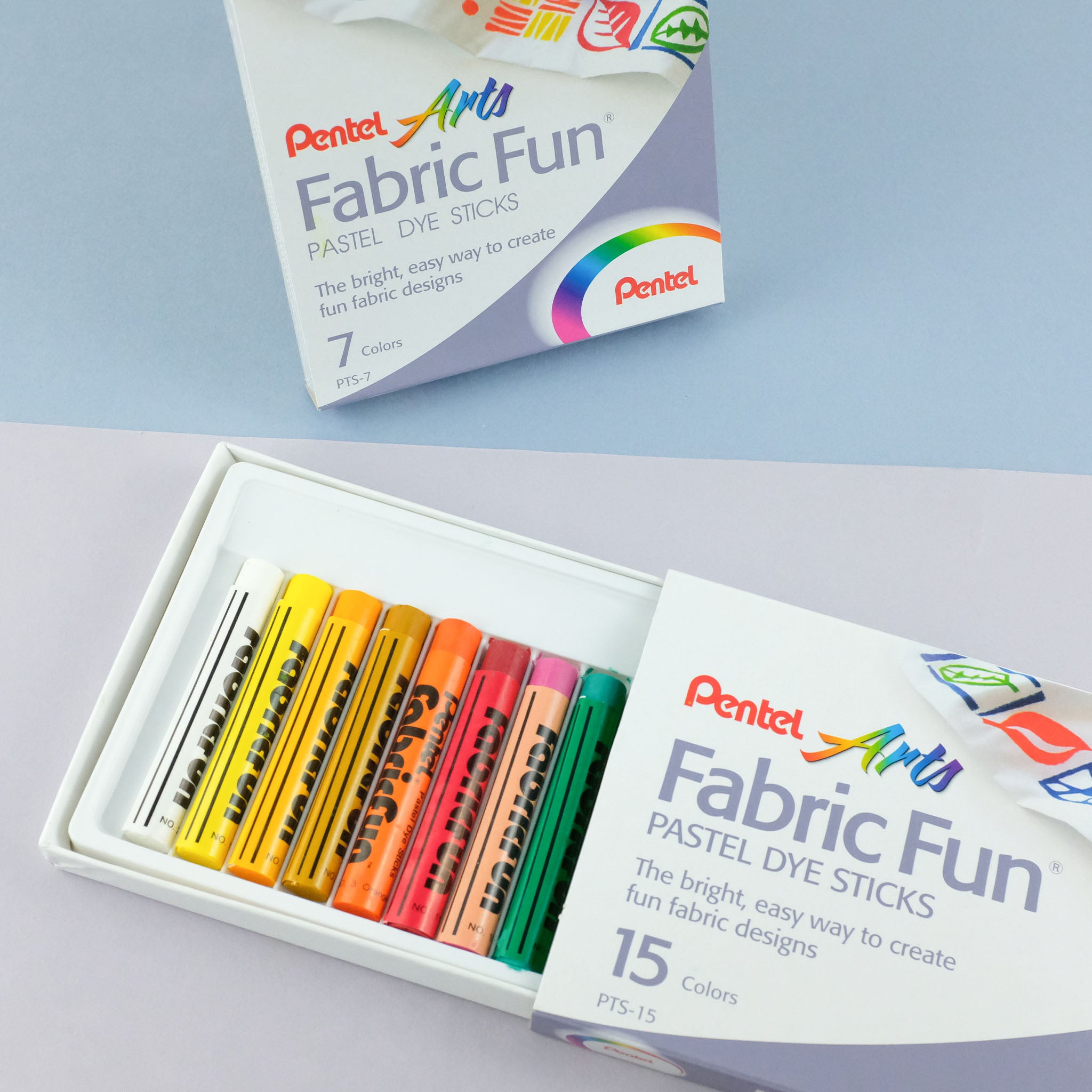 Fabric Fun Pastel Dye Sticks Pentel Singapore