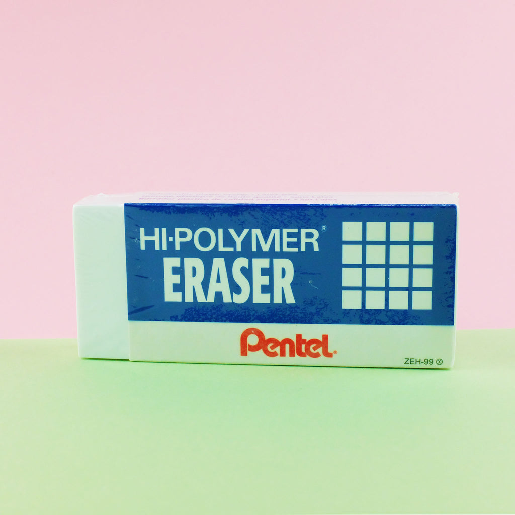 Pentel HiPolymer Eraser Large  Nichols College Official Bookstore